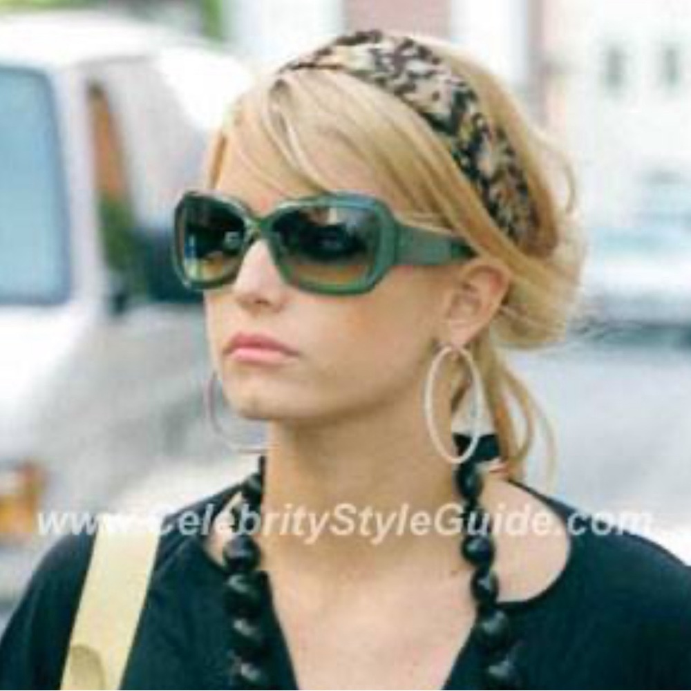 Oliver Peoples Athena Sunglasses seen on Jessica Simpson